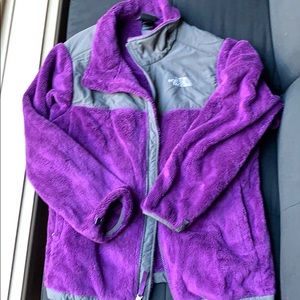 Girls North Face fleece jacket